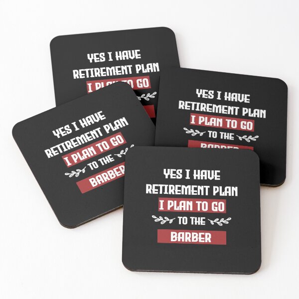Item preview, Funny I have Retirement Plan I Plan To Go To The Barber designed and sold by FELTA.