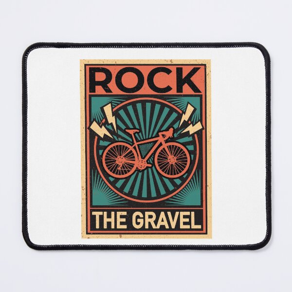Item preview, Rock The Gravel, Off-Road Cycling Gravel Biking designed and sold by TheReallyNiceStuff.