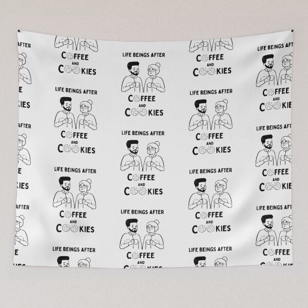 Item preview, Life Begins After Coffee And Cookies designed and sold by MYNTLYF.