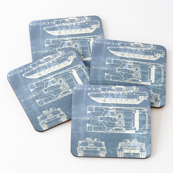 Item preview, M1 Abrams Blueprint (AVAILABLE ON CLOTHING)  designed and sold by MW-Official.