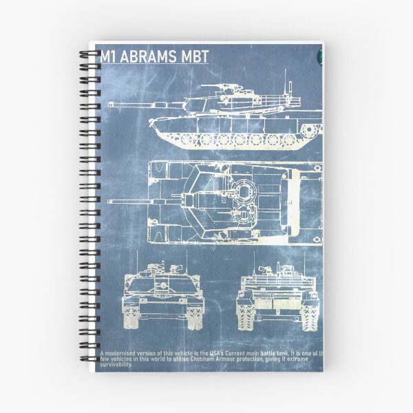 Artikelvorschau, M1 Abrams Blueprint (AUF KLEIDUNG ERHÄLTLICH) entworfen und verkauft von MW-Official.
