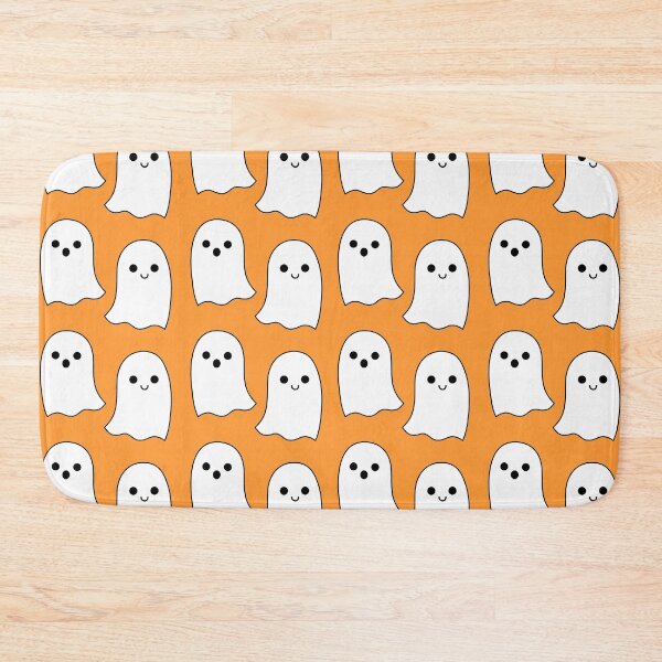 Item preview, Cute Ghosts in Orange - Halloween designed and sold by yungpisces.