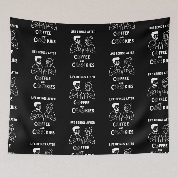 Item preview, Life Begins After Coffee And Cookies designed and sold by MYNTLYF.