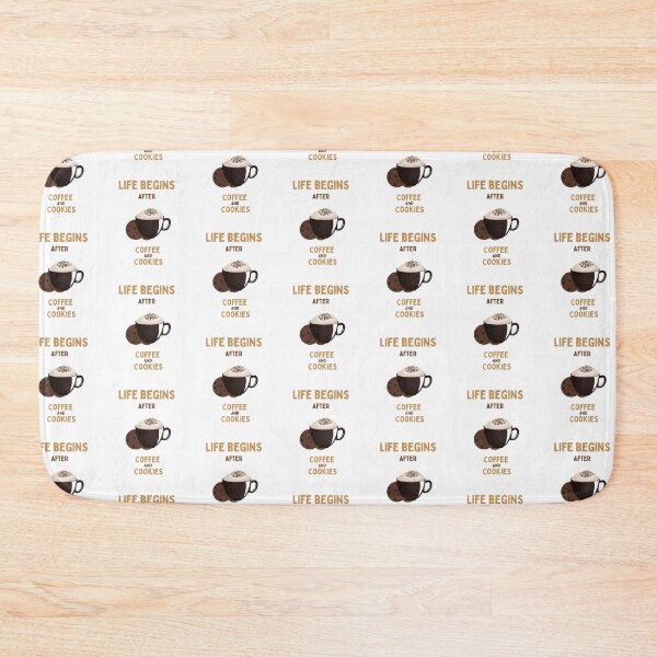 Item preview, Life Begins After Coffee And Cookies designed and sold by MYNTLYF.
