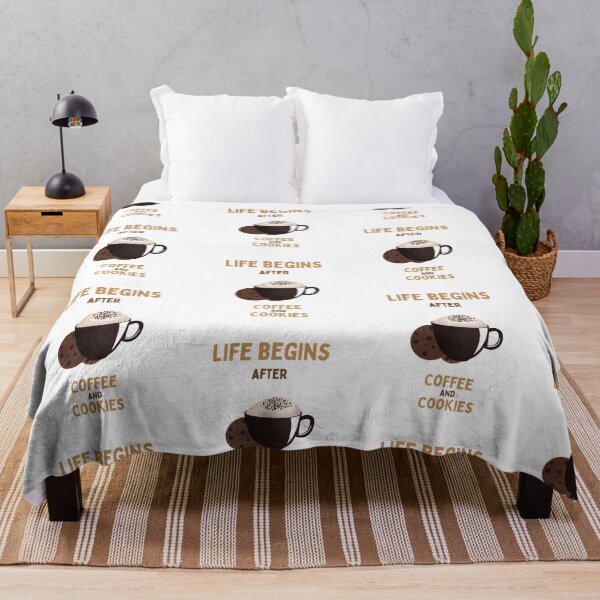 Item preview, Life Begins After Coffee And Cookies designed and sold by MYNTLYF.