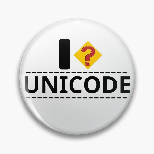 Item preview, I UNICODE, Missing question mark, Funny humor programmer designed and sold by Sasikharn.