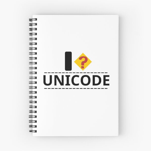 Item preview, I UNICODE, Missing question mark, Funny humor programmer designed and sold by Sasikharn.