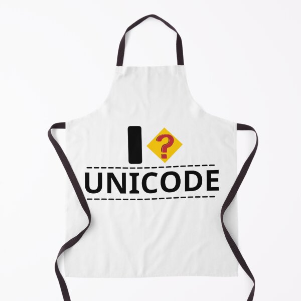 Item preview, I UNICODE, Missing question mark, Funny humor programmer designed and sold by Sasikharn.