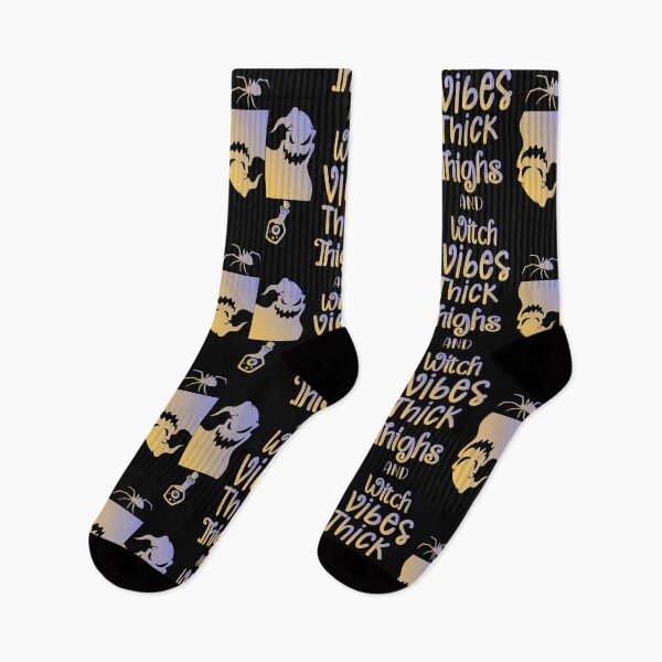 Item preview, Thick Thighs And Witch Vibes - Halloween Sarcastic Funny Hilarious Present For Mom, Dad , Girlfriend Or Boyfriend designed and sold by Aymanclothings.