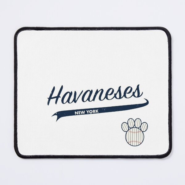 Item preview, Havanese NEW YORK Baseball Script designed and sold by 8PawsStudio.
