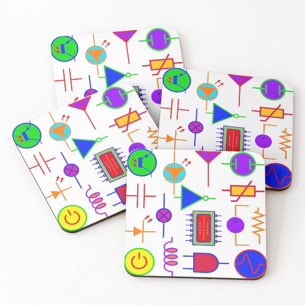 Item preview, Colorful Electronics components designed and sold by EngineersArt.