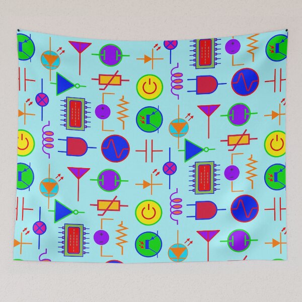Item preview, Colorful Electronics components designed and sold by EngineersArt.