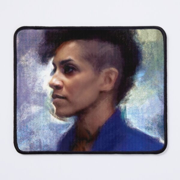 Item preview, Naomi Painted Portrait for Screaming Firehawks designed and sold by orionlodubyal.