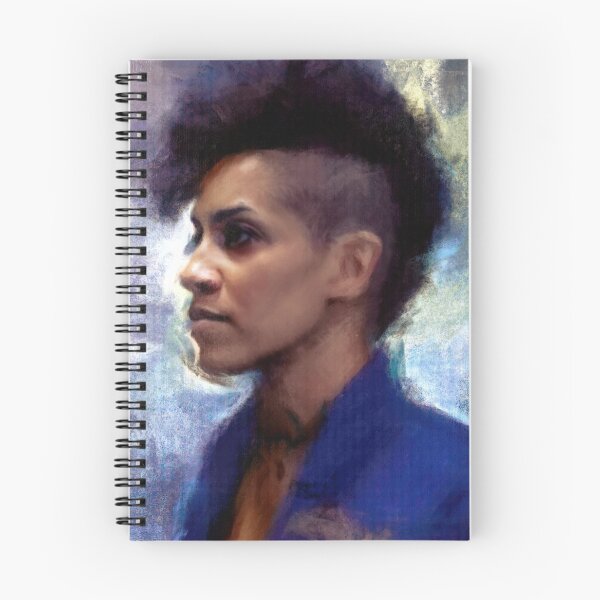 Item preview, Naomi Painted Portrait for Screaming Firehawks designed and sold by orionlodubyal.