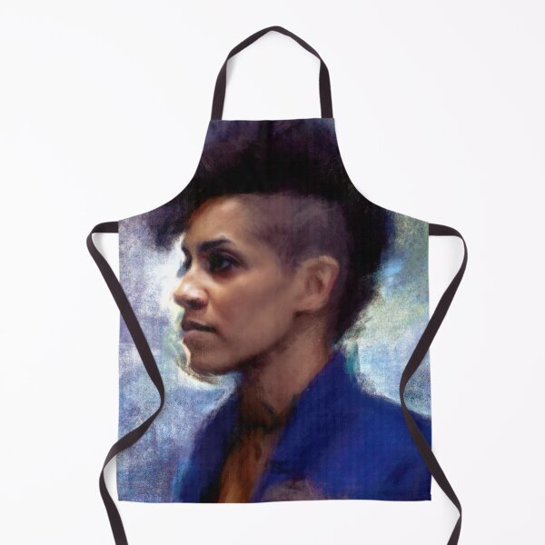 Item preview, Naomi Painted Portrait for Screaming Firehawks designed and sold by orionlodubyal.
