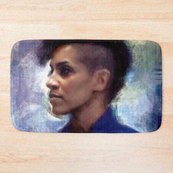 Item preview, Naomi Painted Portrait for Screaming Firehawks designed and sold by orionlodubyal.