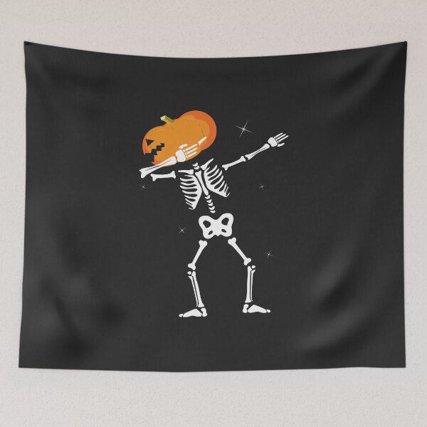 Item preview, Halloween Dabbing Skeleton Funny Design designed and sold by Vexel Studio.