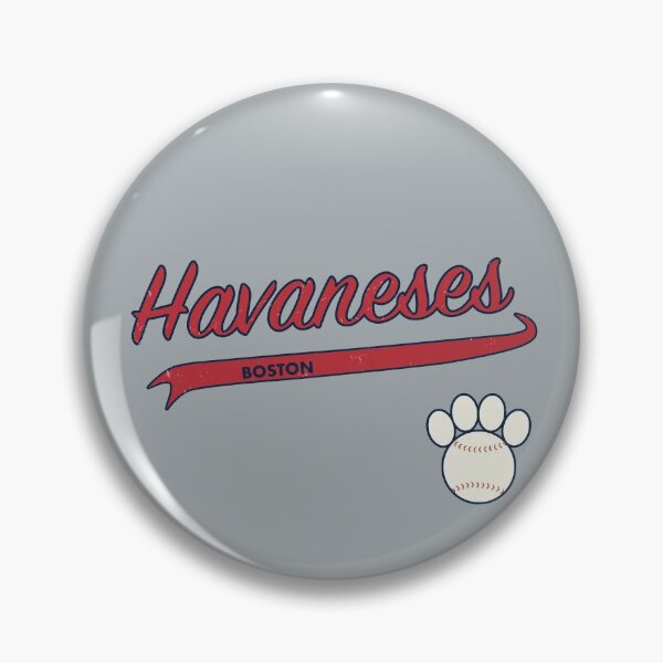 Item preview, Havanese BOSTON Baseball Script designed and sold by 8PawsStudio.