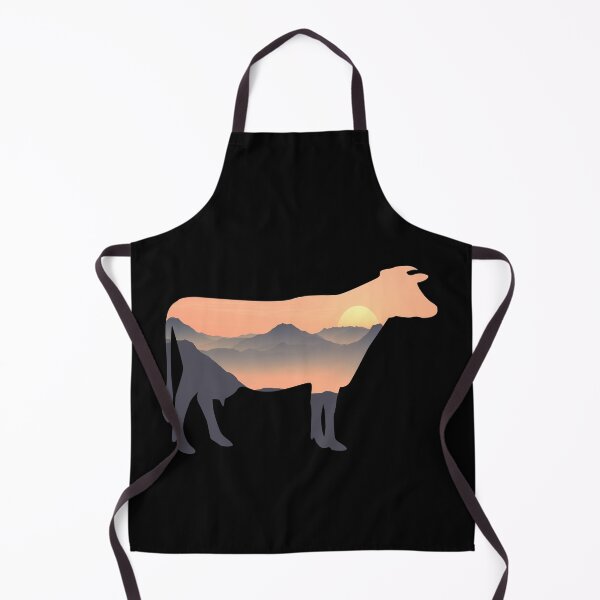 Item preview, Cow Farm Silhouette Sun Mountain Gift designed and sold by alaechamlal.