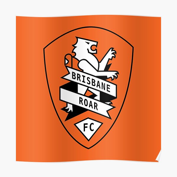 Logo Brisbane Roar FC Poster