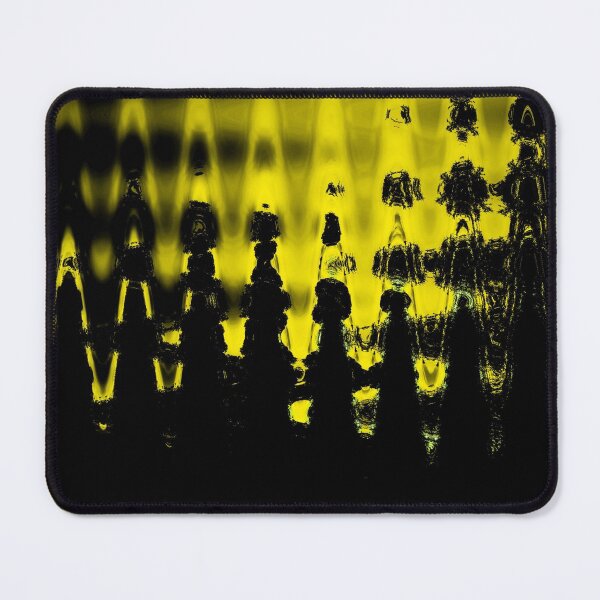 Lo-Fi Groovers Funky Yellow Mouse Pad