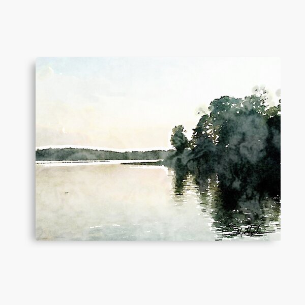 Lay Lake Alabama Sunset Canvas Print