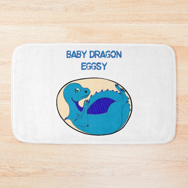 Item preview, baby dragon eggsy light blue designed and sold by obsedian-dream.