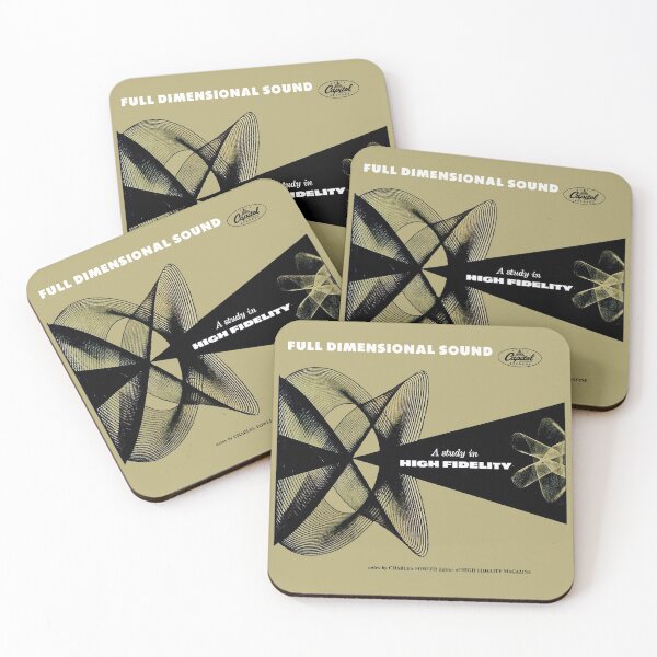 Item preview, FULL DIMENSIONAL SOUND - RECORD SLEEVE designed and sold by ThrowbackAds.