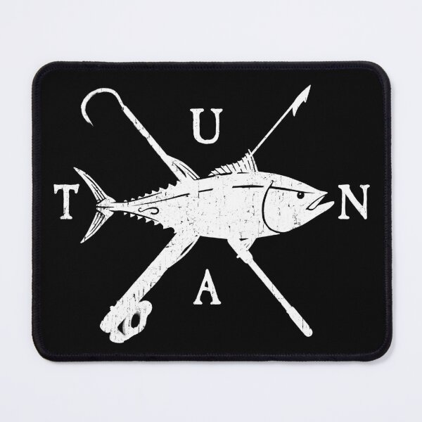 Item preview, Tuna Fishing Logo Harpoon and Gaff Fishermen Distressed designed and sold by funnytshirtemp.