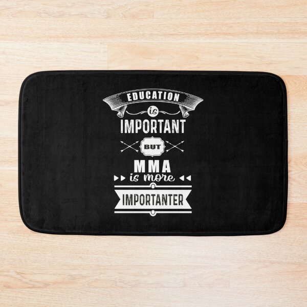 Item preview, Funny MMA players gift, education is important, but mma is more impotranter, funny gift for mma lovers| Perfect Gift designed and sold by sopijean.