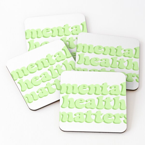 Item preview, Mental health matters - green (lowercase) designed and sold by Alexisnk.