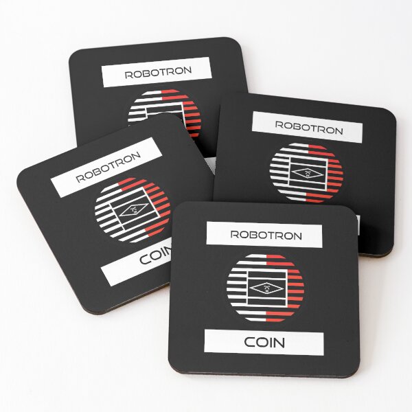 Item preview, Robotron Coin Design (No.1200) designed and sold by porfysoundtrack.