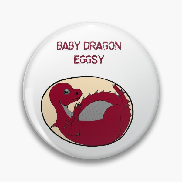 Item preview, baby dragon eggsy red designed and sold by obsedian-dream.
