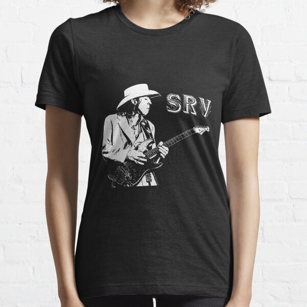 Stevie Ray Vaughan Live Alive Men's T Shirt Guitarist Rock Concert Album Cover