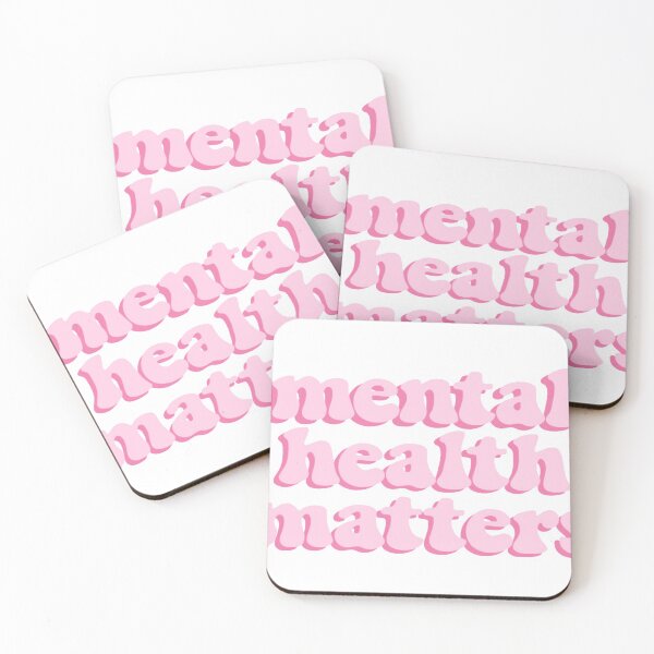 Item preview, Mental health matters - pink (lowercase) designed and sold by Alexisnk.