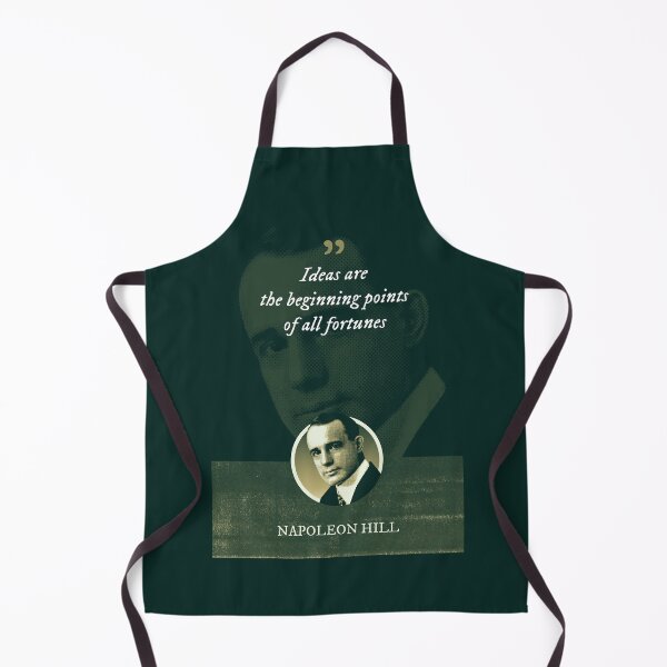 Item preview, Napoleon Hill - Ideas are the beginning points of all fortunes designed and sold by Syahrasi.