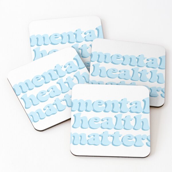 Item preview, Mental health matters - blue (lowercase) designed and sold by Alexisnk.