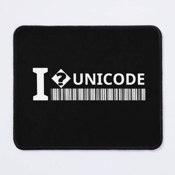 Item preview, I UNICODE, Missing question mark, Funny humor programmer designed and sold by Sasikharn.