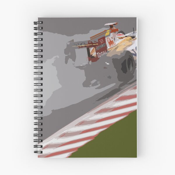 Item preview, Wet weather Alonso designed and sold by f1popart.