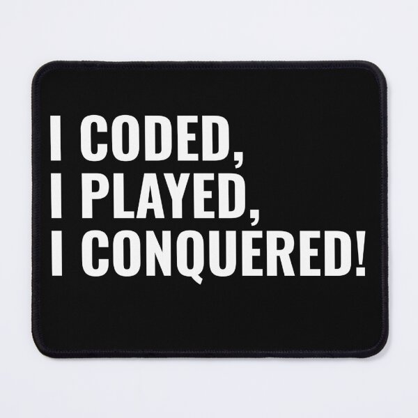 Item preview, Computer Geek I Code I Play I Conquered designed and sold by ComputerGeeksTs.