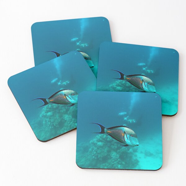 Item preview, surgeonfish in the reef designed and sold by likbatonboot.