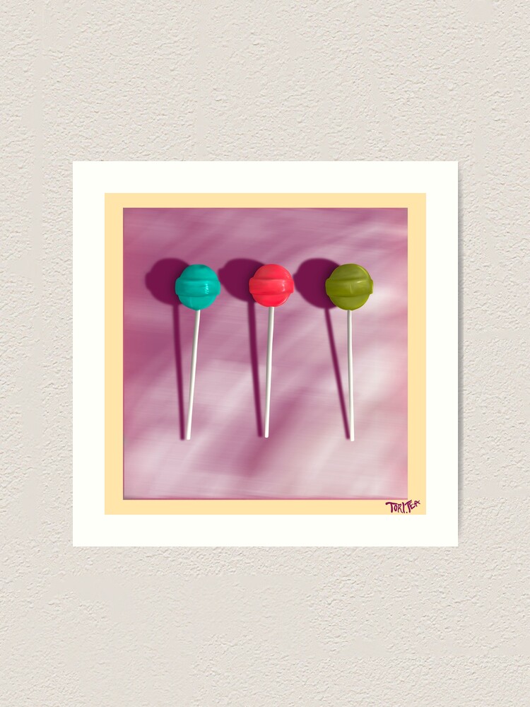 Little Artist Lollipop Suckers Paint Board Candy
