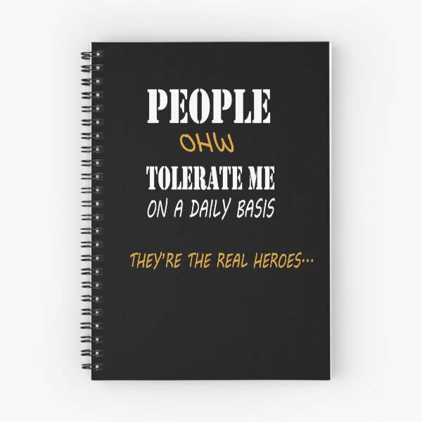 Item preview, People Who Tolerate Me On A Daily Basis They're The Real Heroes Funny Gifts  designed and sold by sichaz.