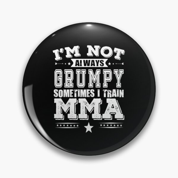 Artikelvorschau, MMA-T-Shirt - Ich bin nicht immer mürrisch, manchmal trainiere ich MMA | Perfektes Geschenk entworfen und verkauft von sopijean.