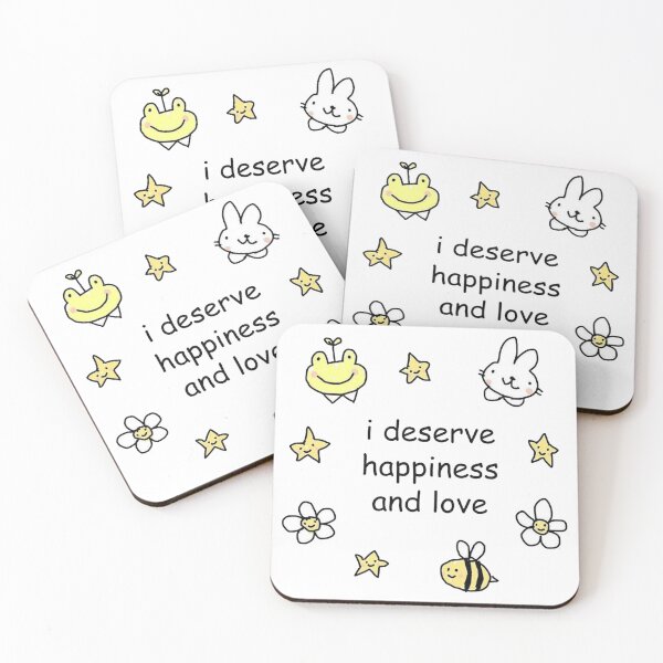 Item preview, I Deserve Happiness And Love - Stinky Katie designed and sold by AR Studios.