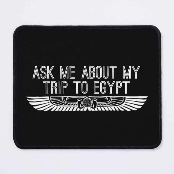 Item preview, Ask Me About My Trip To Egypt, Winged Sun Disk designed and sold by kcaandwu.