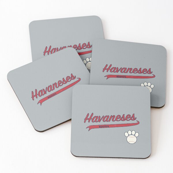 Item preview, Havanese BOSTON Baseball Script designed and sold by 8PawsStudio.