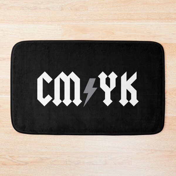 Item preview, CMYK Band Logo Parody designed and sold by abowlofsoda.
