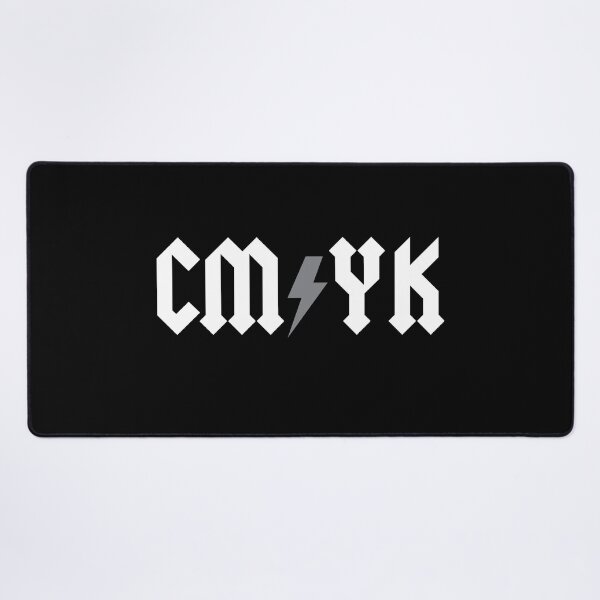 Item preview, CMYK Band Logo Parody designed and sold by abowlofsoda.