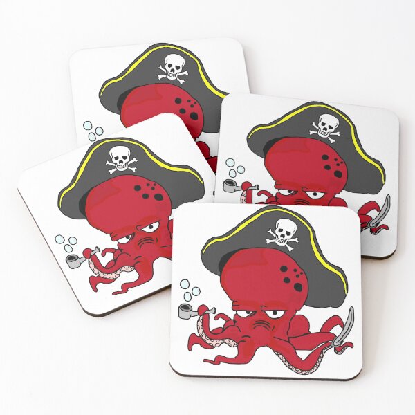 Item preview, Pirate Octopus designed and sold by imphavok.